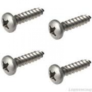 Button Head Phillips Screws 4x3/4" (8)